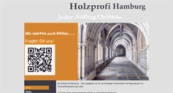 Desktop Screenshot of holzprofi-hamburg.de